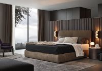 Laze, the upholstered bed by Poliform