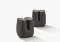 Poliform presents Ube, the single-block stool